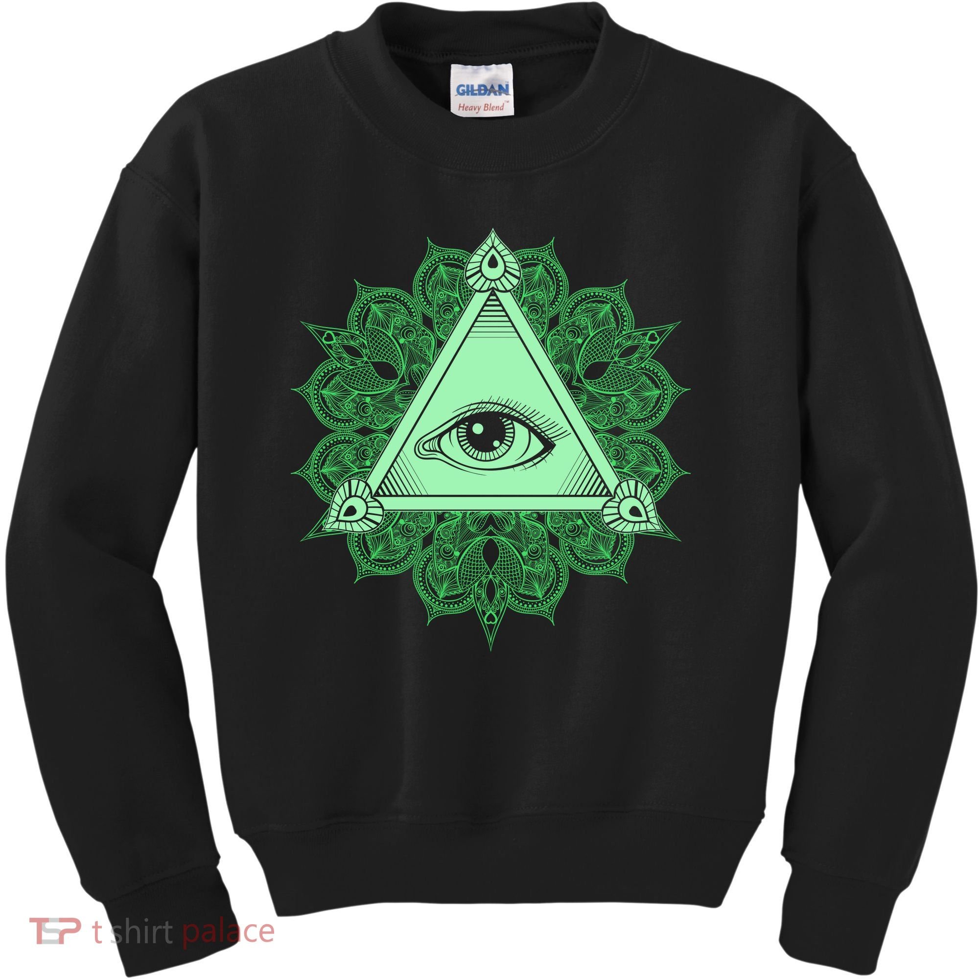 All Seeing Pyramid Eye Kids Sweatshirt