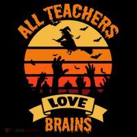 All Teachers Love Brains Coffee Mug thumb 5