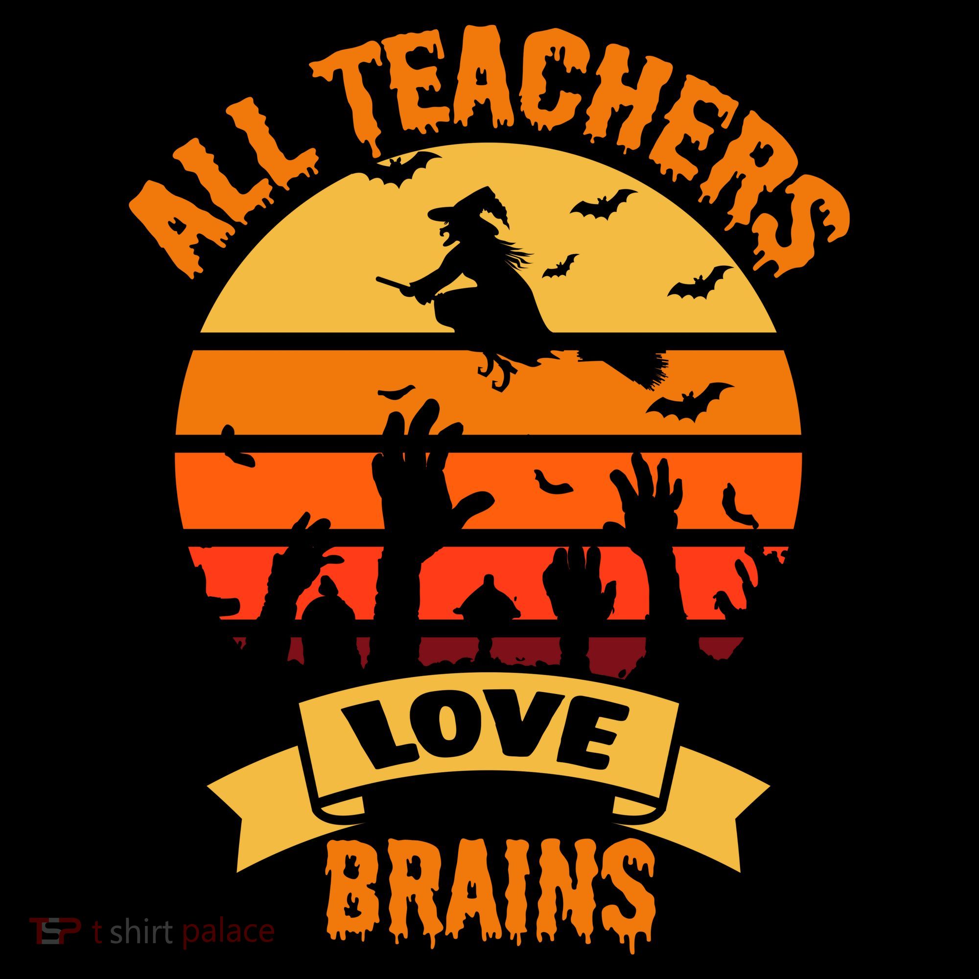 All Teachers Love Brains Coffee Mug