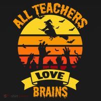 All Teachers Love Brains Women's Hoodie thumb 2
