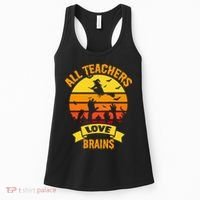 All Teachers Love Brains Women's Tank Top thumb 0