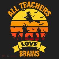 All Teachers Love Brains Hat thumb 2