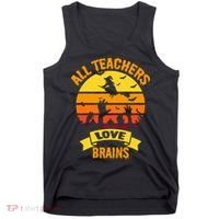 All Teachers Love Brains Tank Top thumb 0