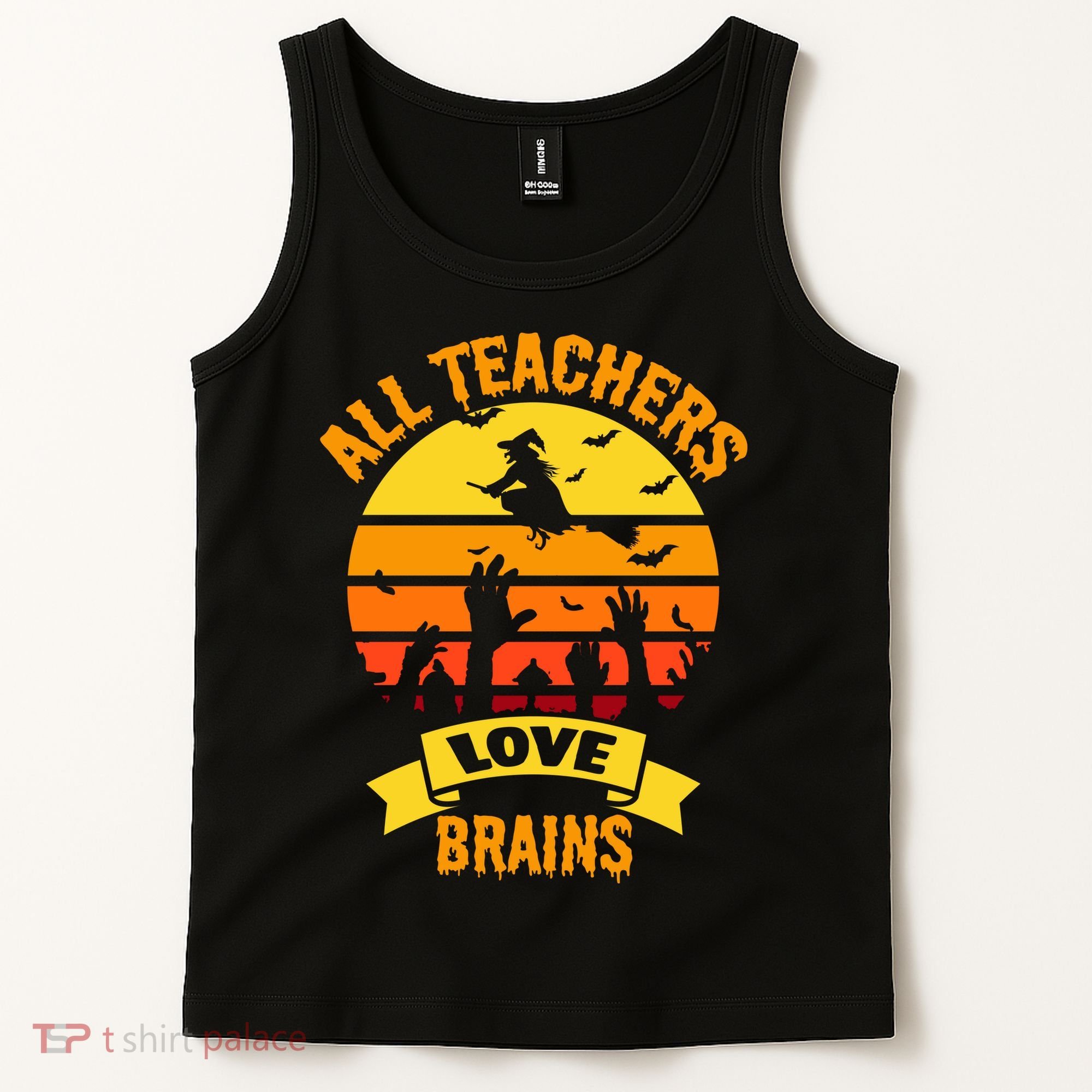 All Teachers Love Brains Tank Top
