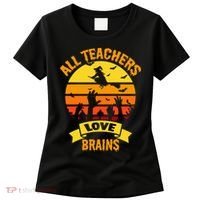 All Teachers Love Brains Women's T-Shirt thumb 0