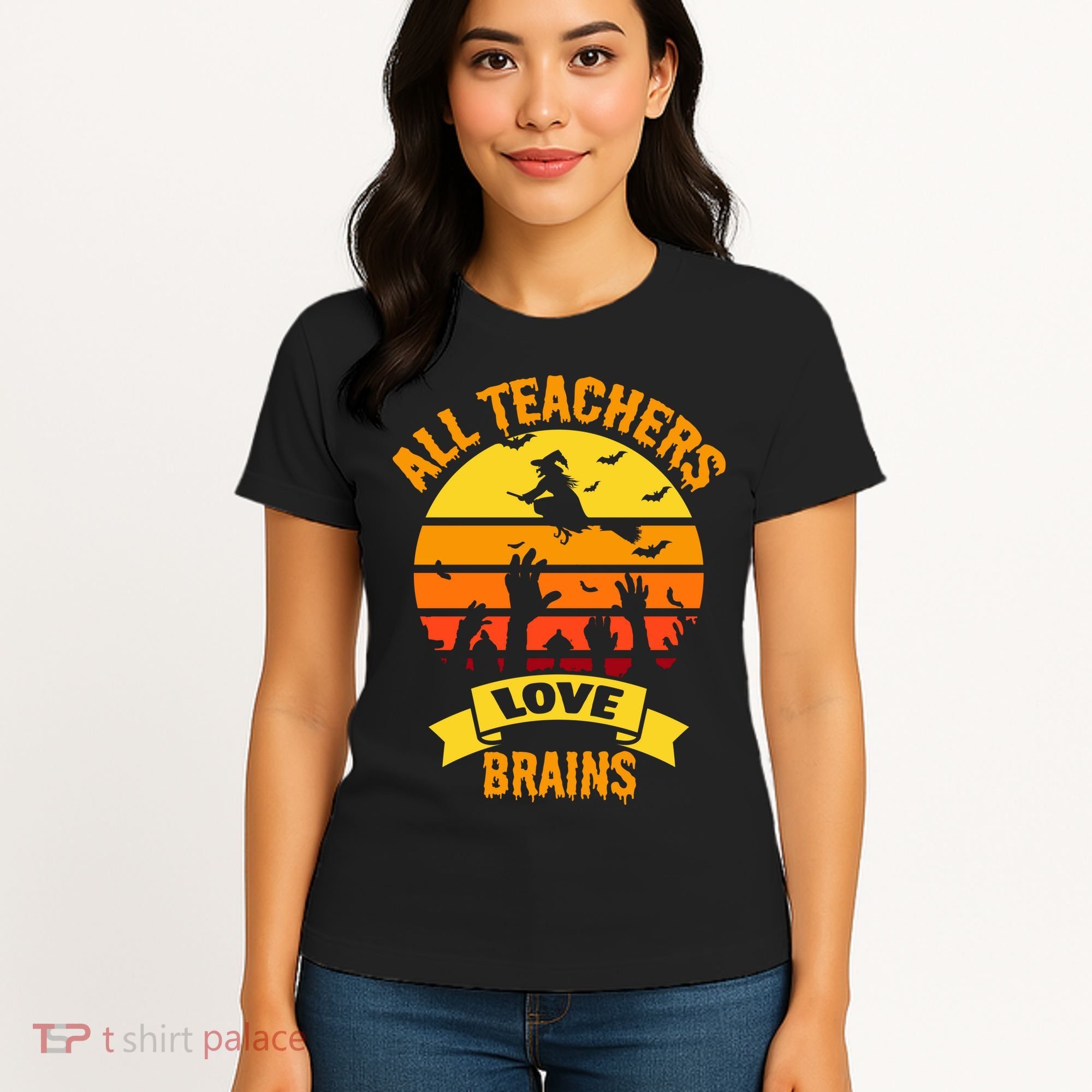All Teachers Love Brains Women's T-Shirt