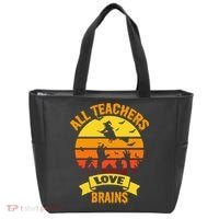 All Teachers Love Brains Tote Bag thumb 0