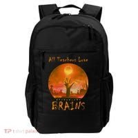 All Teachers Love Brains Zombie Backpack thumb 0