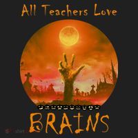 All Teachers Love Brains Zombie Beanie thumb 2