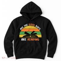 All The Cool Kids Are Reading Hoodie thumb 0