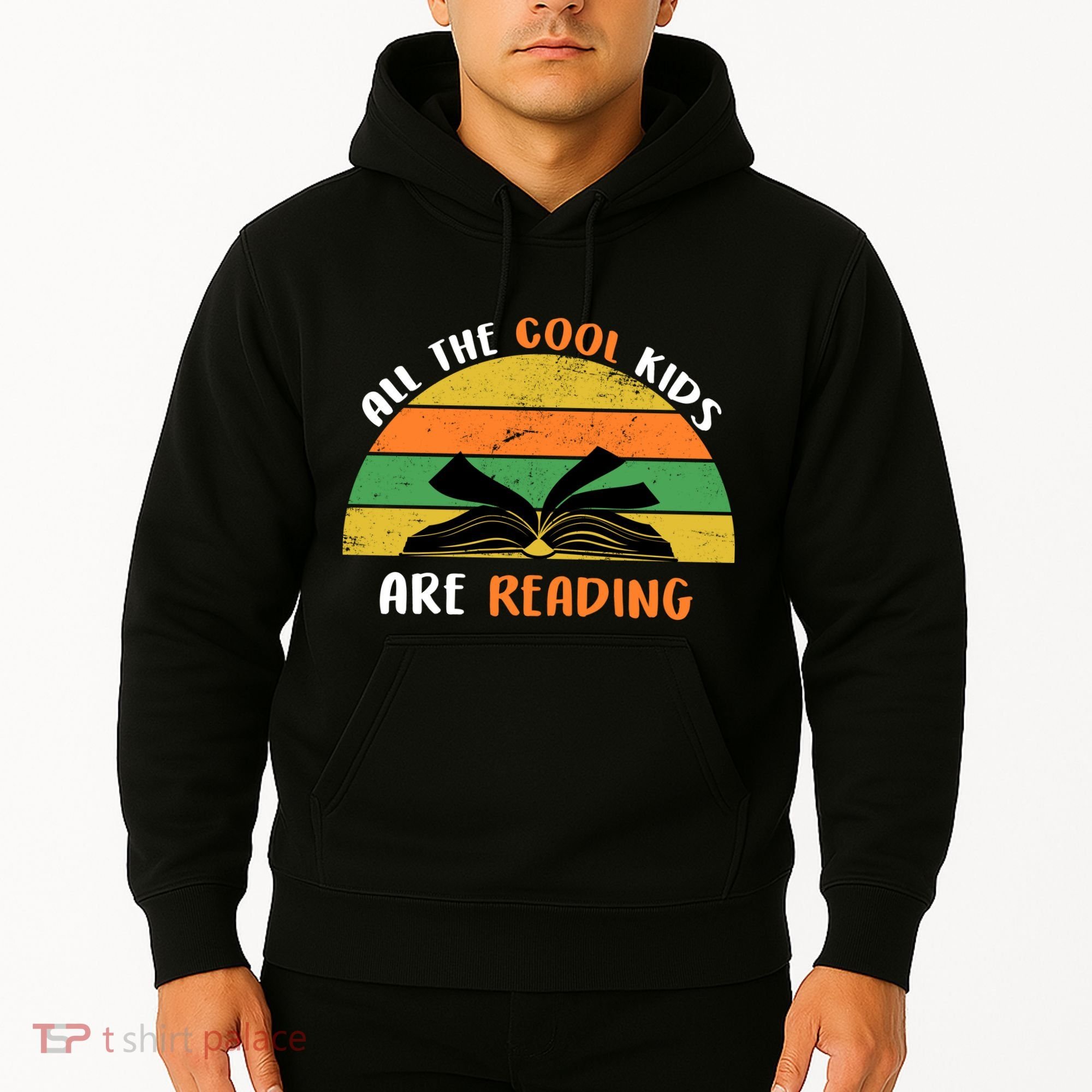 All The Cool Kids Are Reading Hoodie