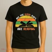 All The Cool Kids Are Reading T-Shirt thumb 3