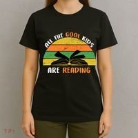 All The Cool Kids Are Reading T-Shirt thumb 4