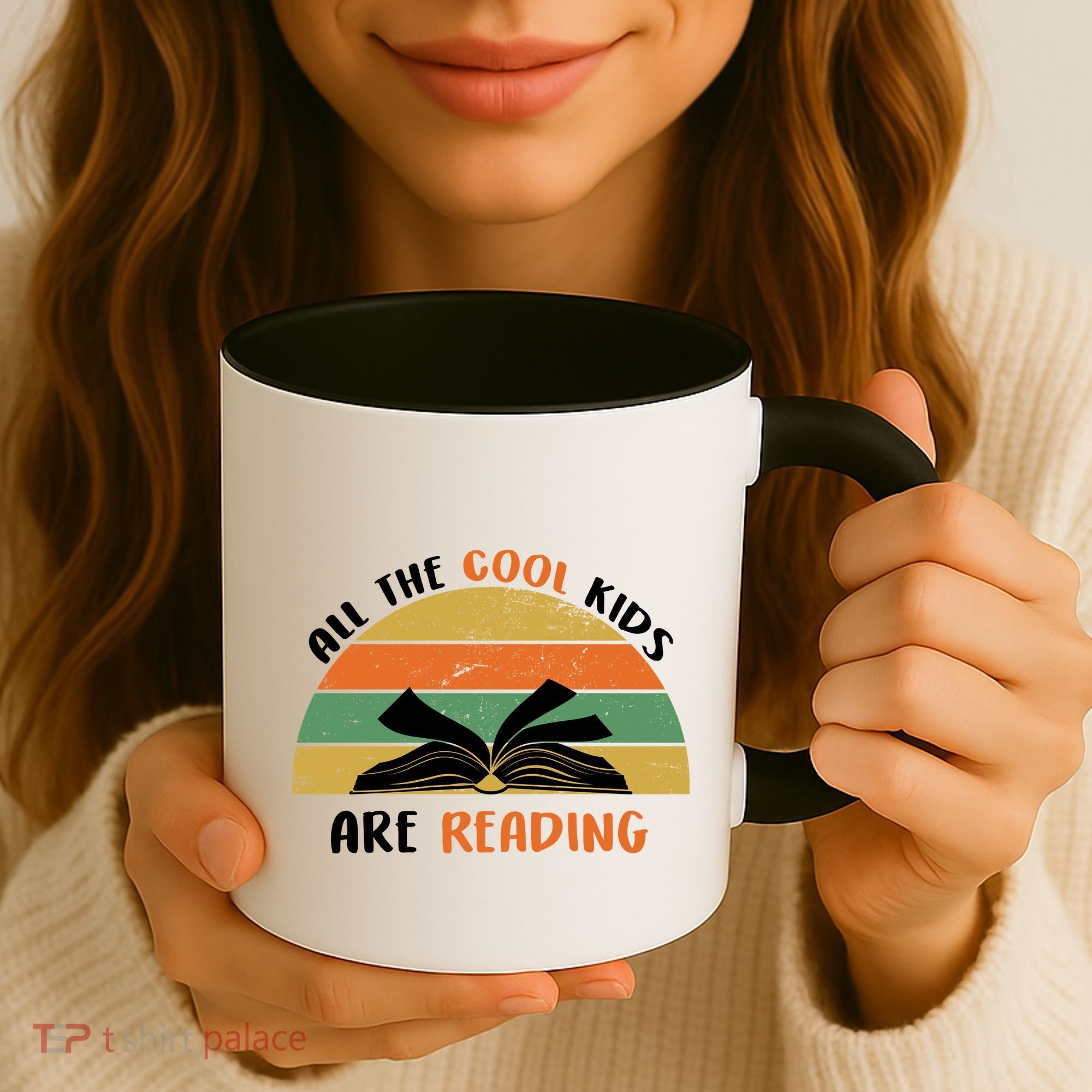 All The Cool Kids Are Reading Coffee Mug