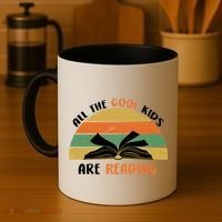 All The Cool Kids Are Reading Coffee Mug thumb 4