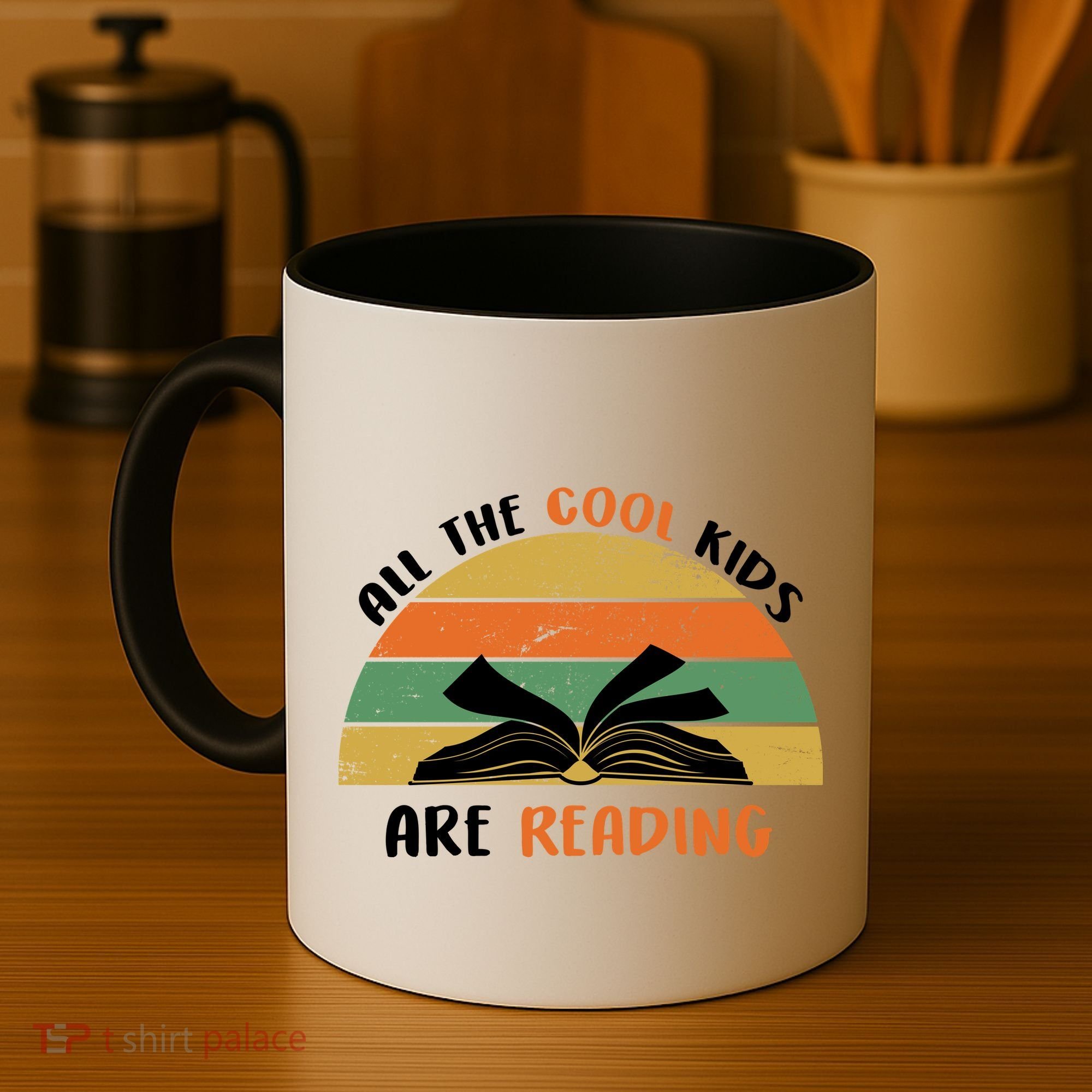 All The Cool Kids Are Reading Coffee Mug