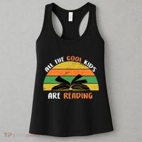 All The Cool Kids Are Reading Women's Tank Top thumb 3