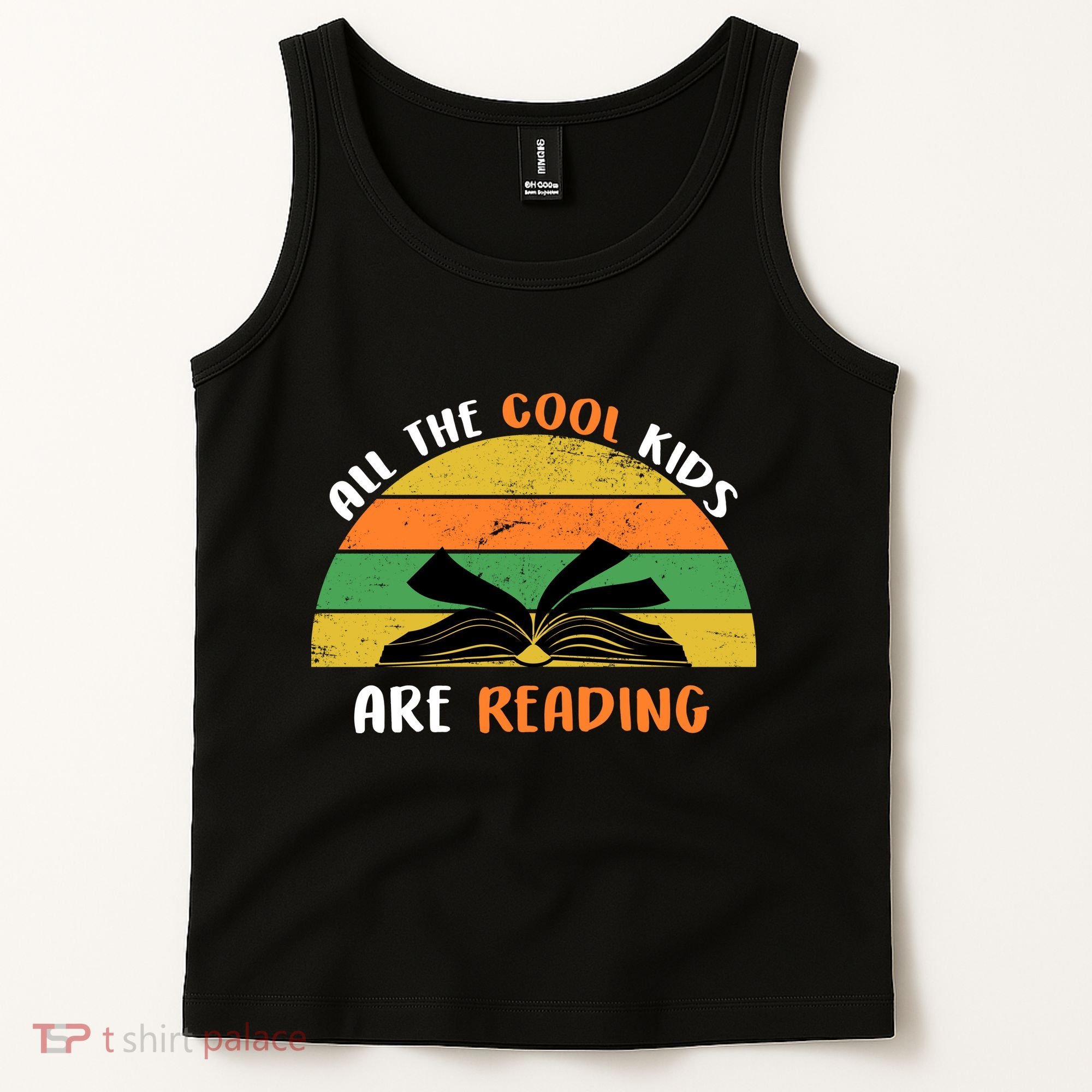All The Cool Kids Are Reading Tank Top