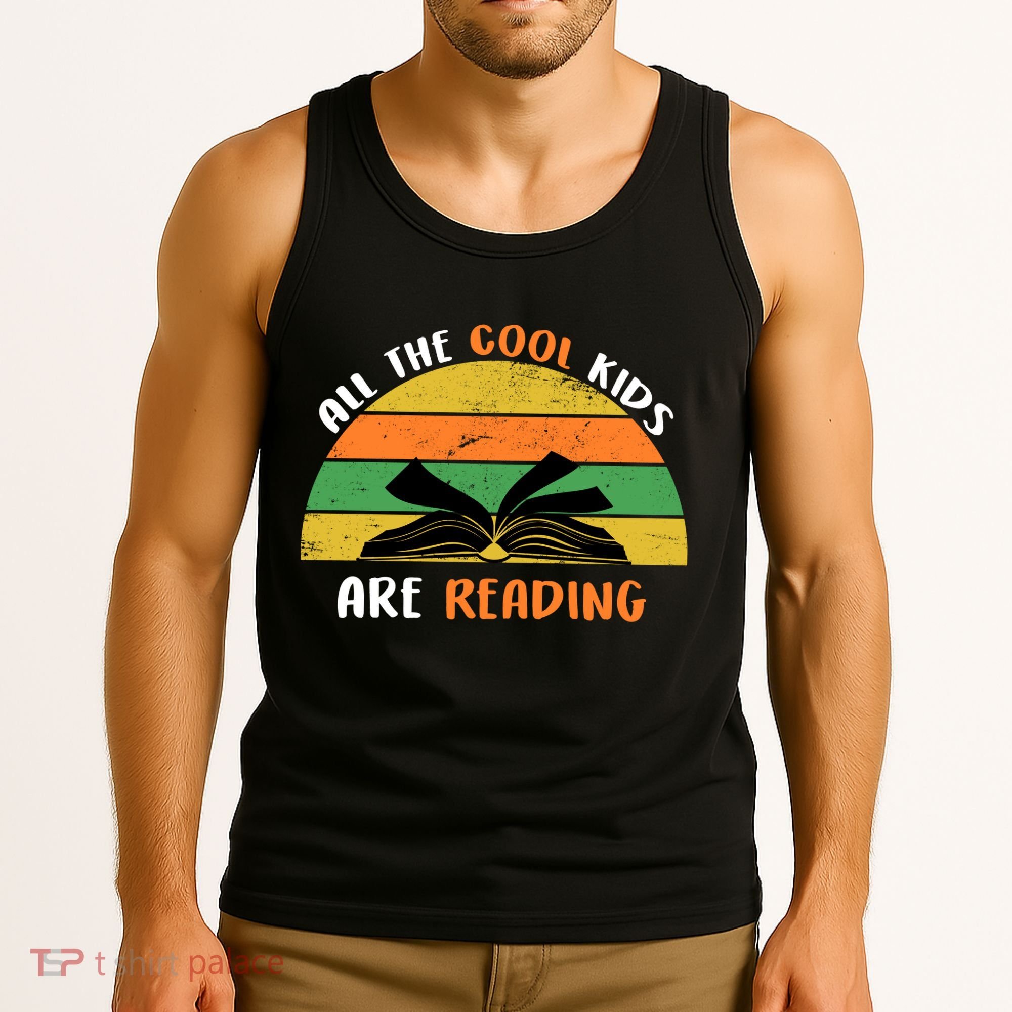 All The Cool Kids Are Reading Tank Top