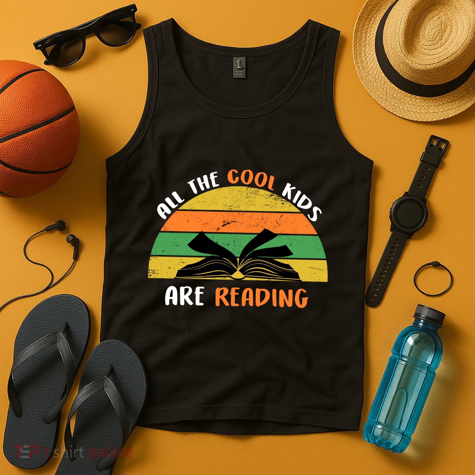 All The Cool Kids Are Reading Tank Top