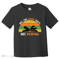 All The Cool Kids Are Reading Toddler T-Shirt thumb 0