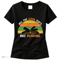 All The Cool Kids Are Reading Women's T-Shirt thumb 0