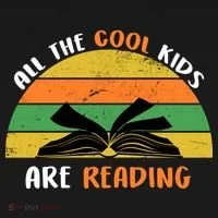 All The Cool Kids Are Reading Women's T-Shirt thumb 6