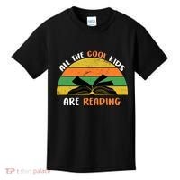 All The Cool Kids Are Reading Kids T-Shirt thumb 0