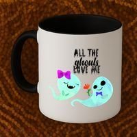 All The Ghouls Love Me Coffee Mug thumb 2