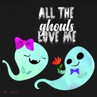 All The Ghouls Love Me Polo thumb 3