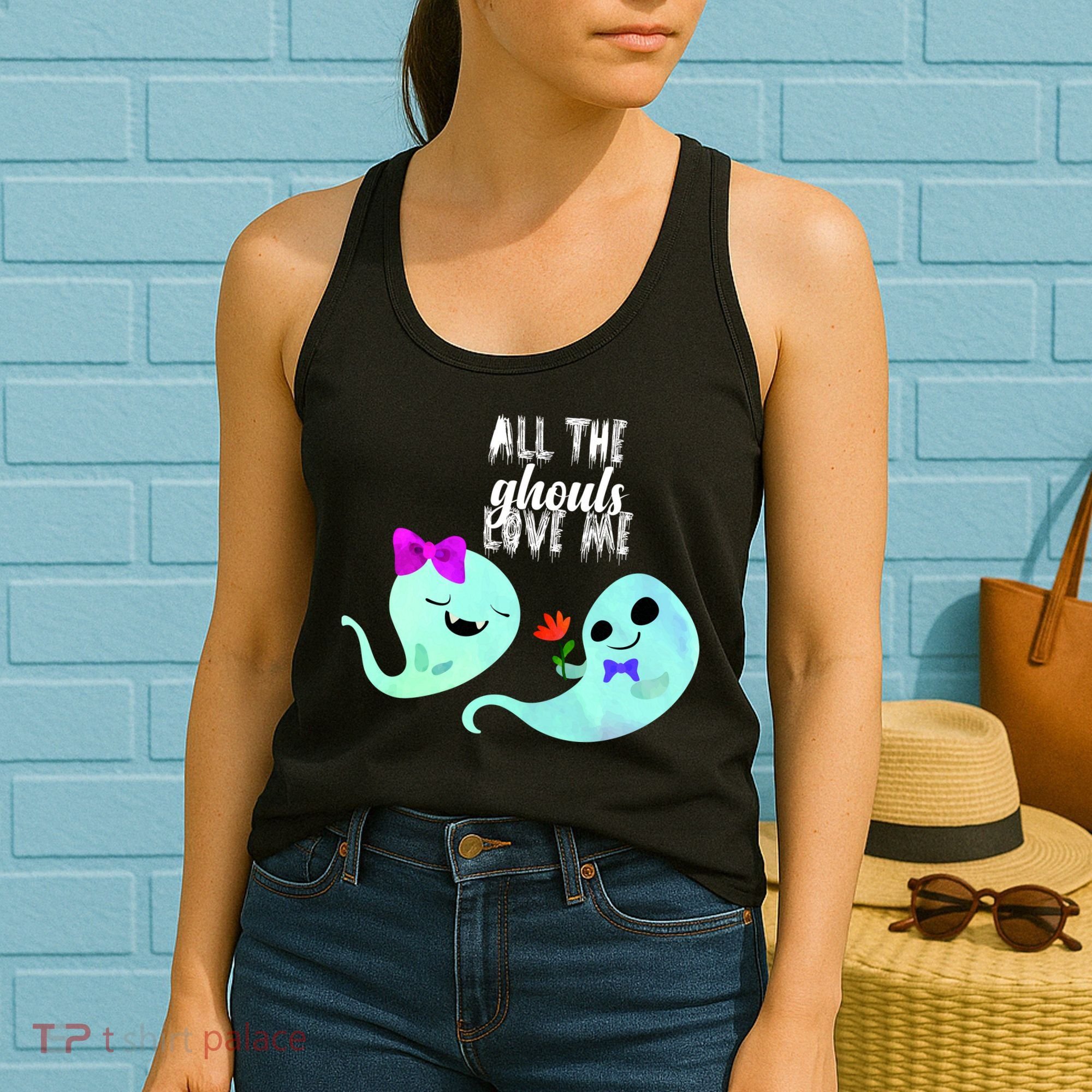 All The Ghouls Love Me Women's Tank Top