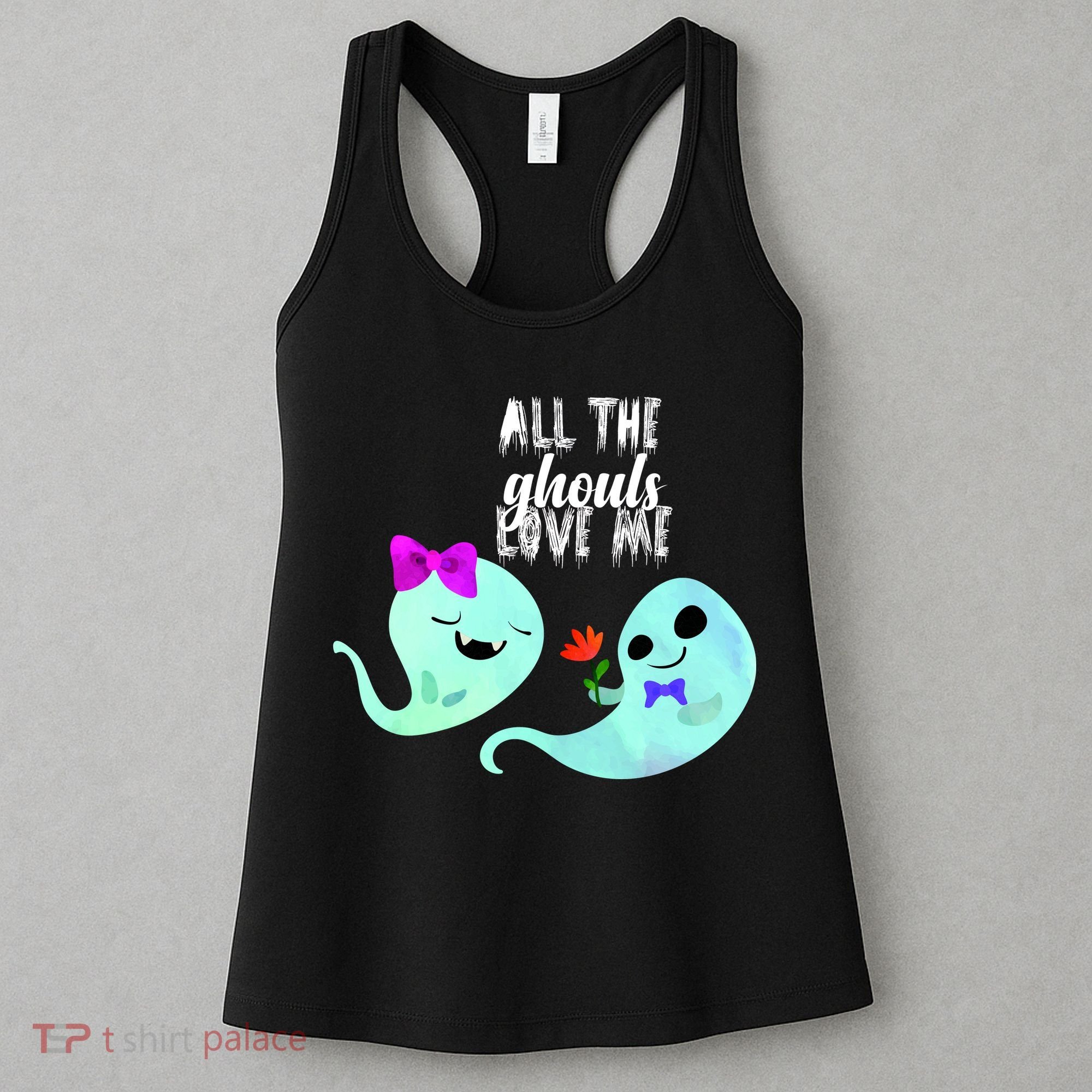 All The Ghouls Love Me Women's Tank Top