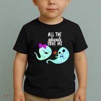 All The Ghouls Love Me Toddler T-Shirt thumb 2