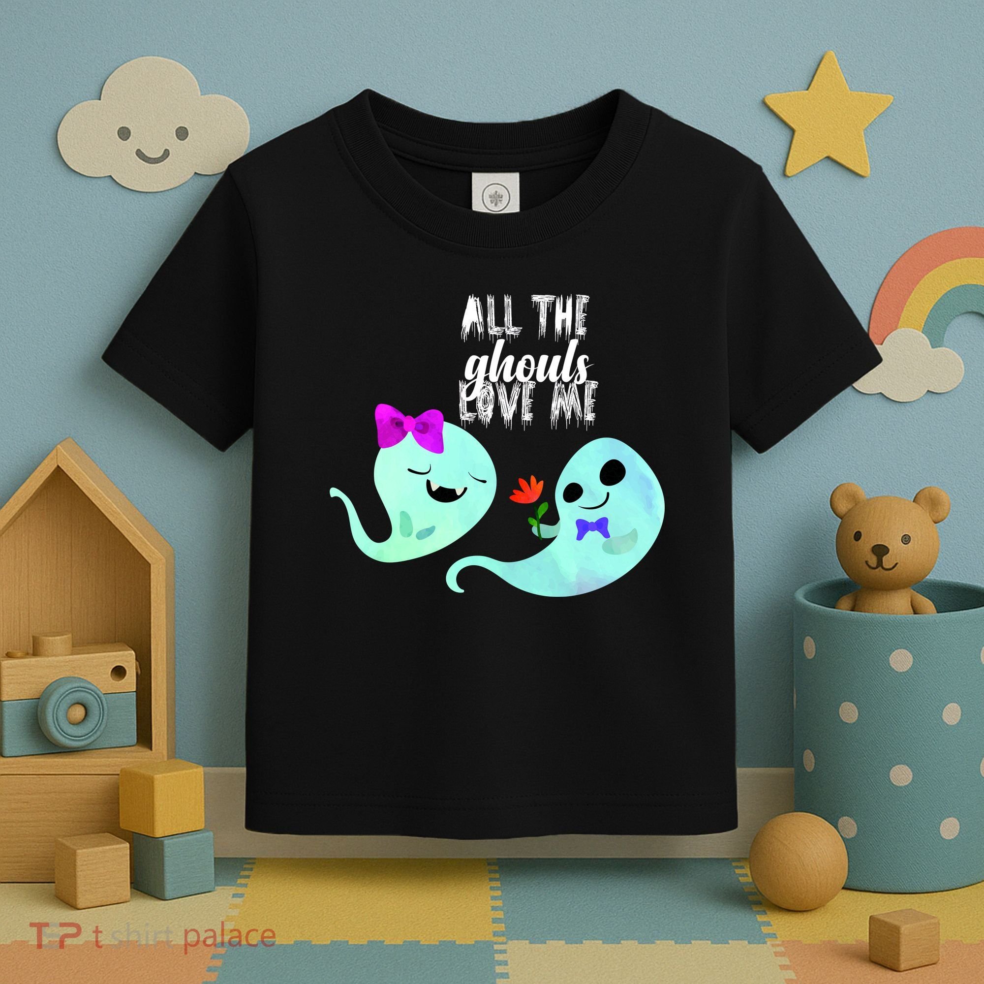 All The Ghouls Love Me Toddler T-Shirt