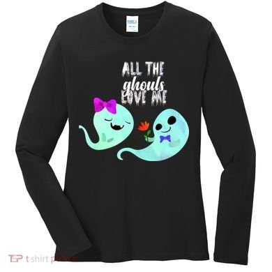 All The Ghouls Love Me Women's Long Sleeve Shirt
