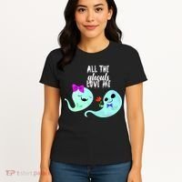 All The Ghouls Love Me Women's T-Shirt thumb 4