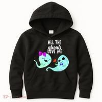 All The Ghouls Love Me Kids Hoodie thumb 0