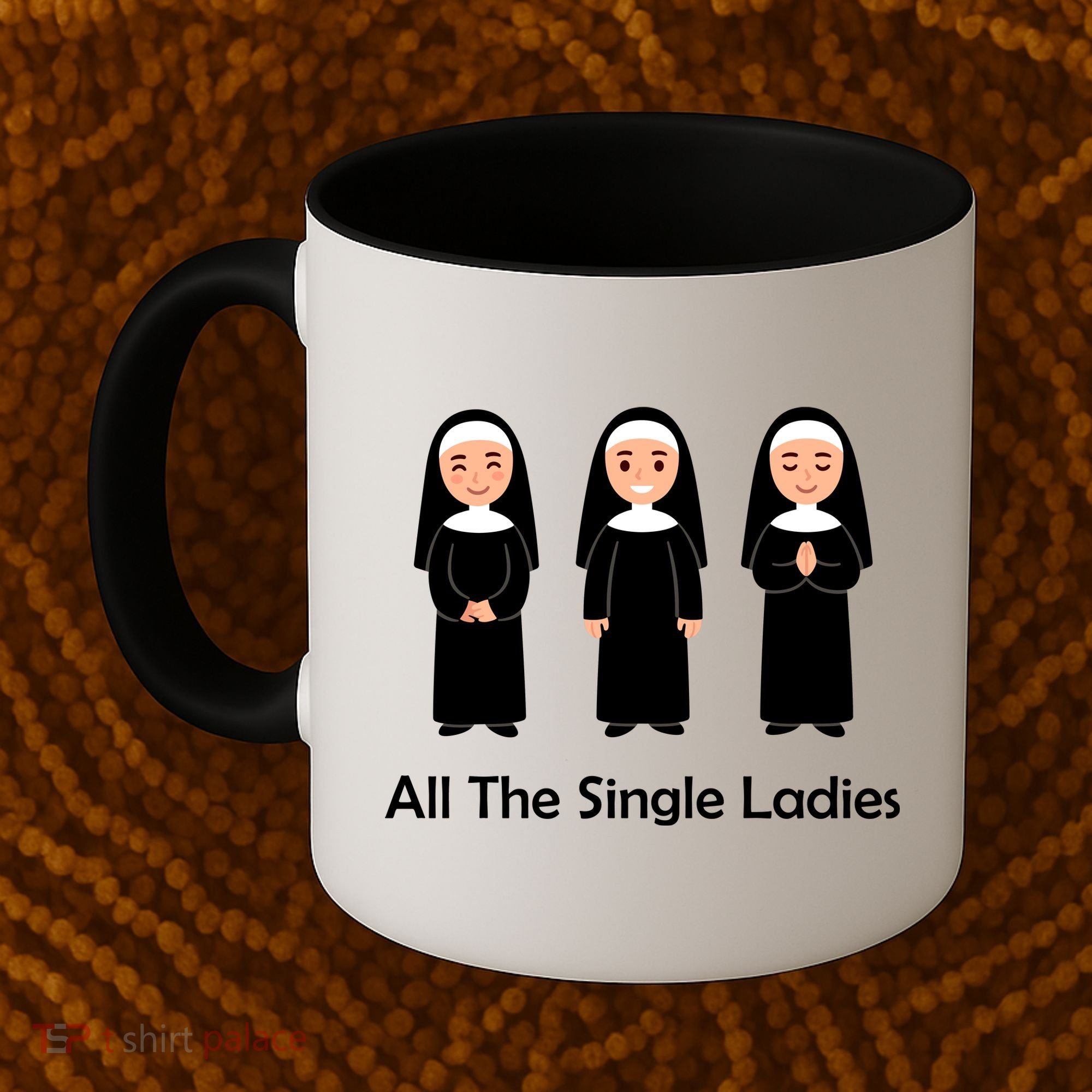 All The Single Ladies Nun Coffee Mug