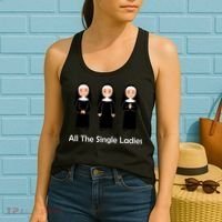 All The Single Ladies Nun Women's Tank Top thumb 2