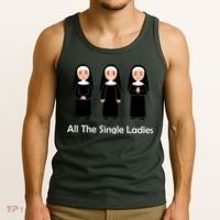 All The Single Ladies Nun Tank Top thumb 3