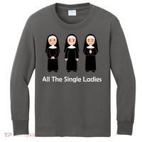All The Single Ladies Nun Kids Long Sleeve Shirt thumb 0