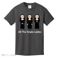 All The Single Ladies Nun Kids T-Shirt thumb 0