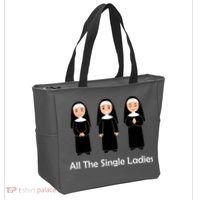 All The Single Ladies Nun Tote Bag thumb 2