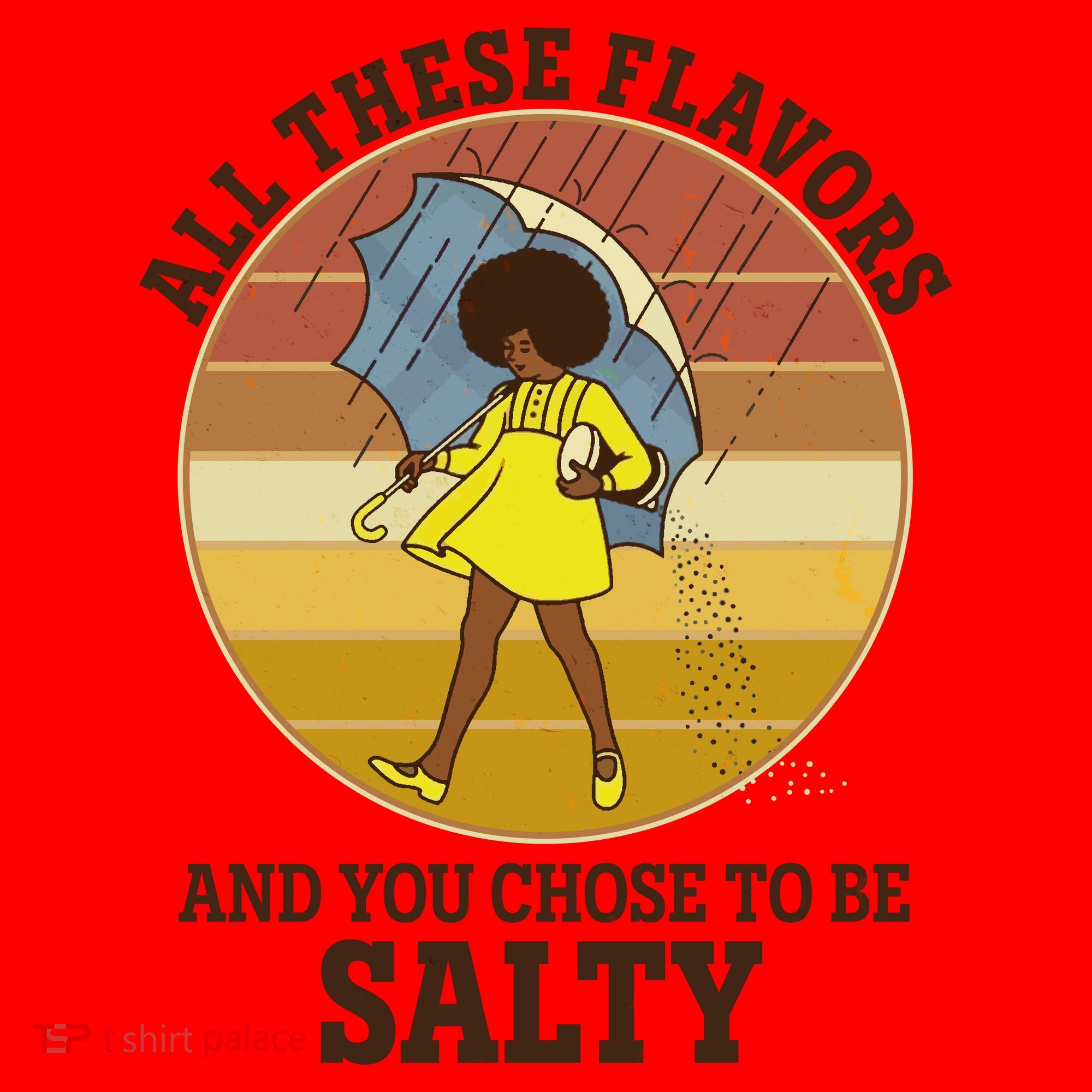 All These Flavors And You Chose To Be Salty Santa Hat