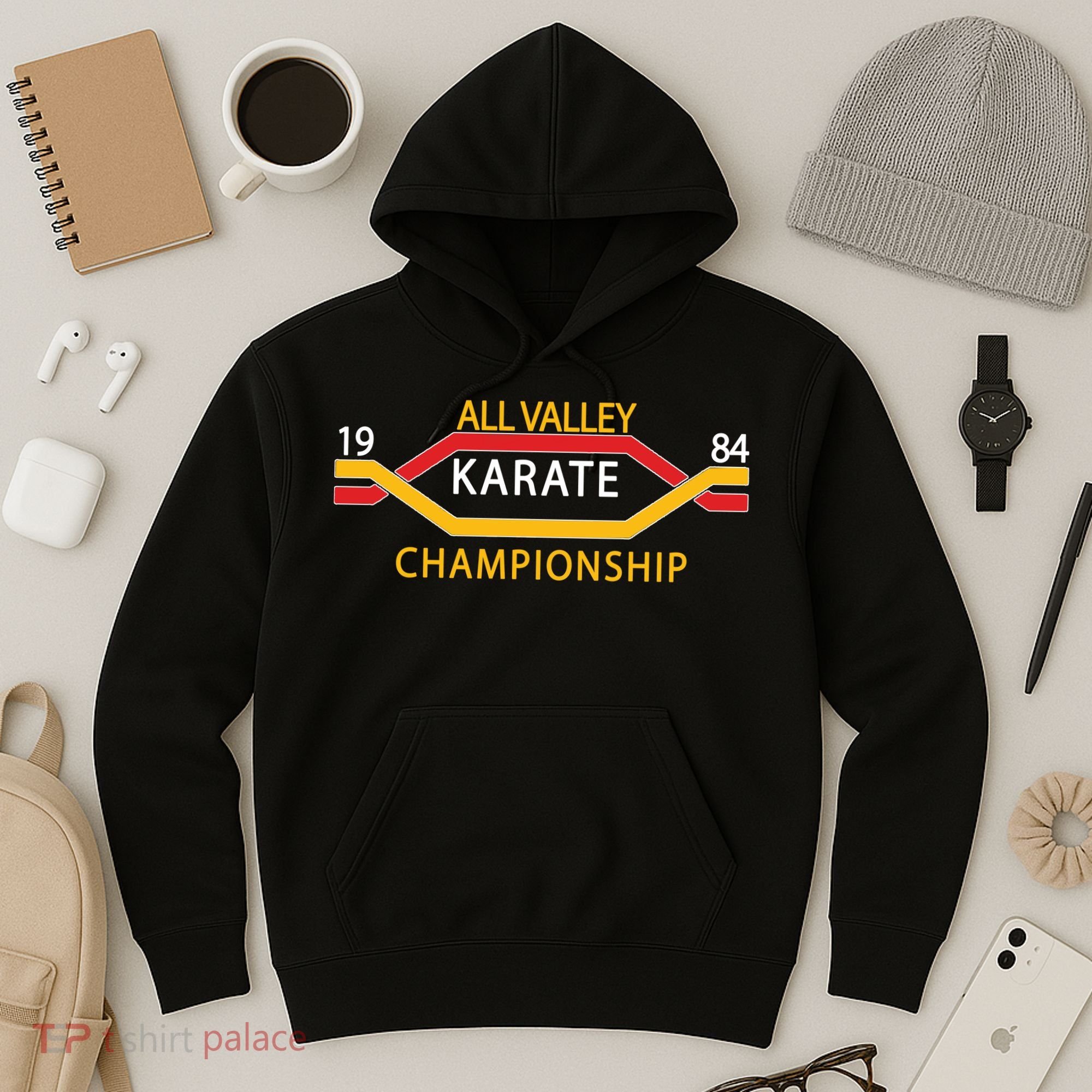All Valley 1984 Karate Championship Hoodie