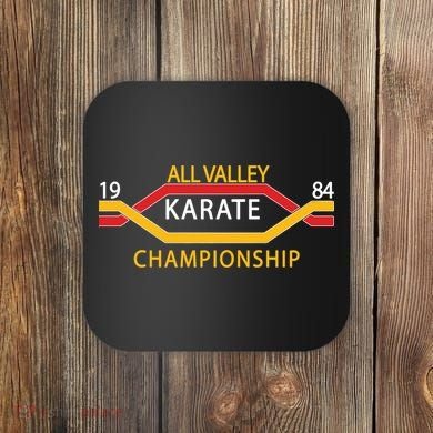 All Valley 1984 Karate Championship Coaster
