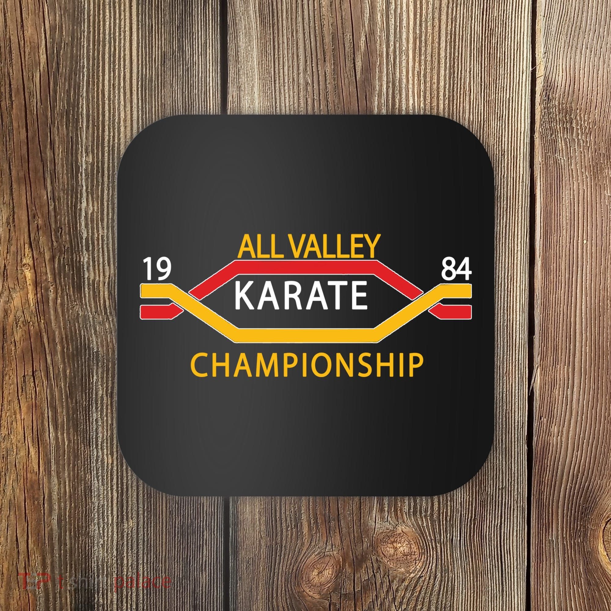 All Valley 1984 Karate Championship Coaster