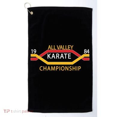 All Valley 1984 Karate Championship Golf Towel