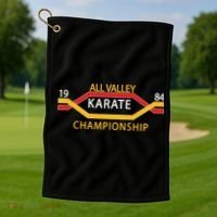 All Valley 1984 Karate Championship Golf Towel thumb 1