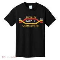 All Valley 1984 Karate Championship Kids T-Shirt thumb 0